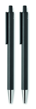 Logo trade promotional merchandise photo of: Recycled aluminium pen set