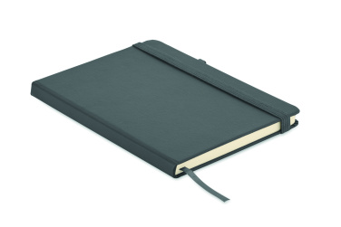 Logotrade promotional giveaways photo of: Recycled Leather A5 notebook