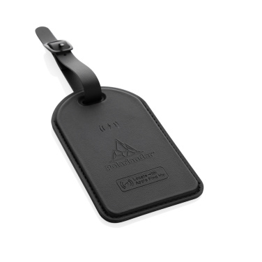 Logo trade promotional products picture of: Globetrack RCSrPolyester luggage tag with worldwide locating