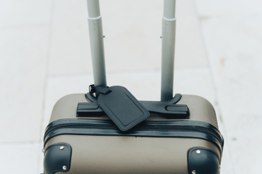 Logotrade advertising products photo of: Globetrack RCSrPolyester luggage tag with worldwide locating