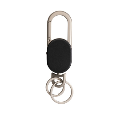 Logo trade business gifts image of: Keyfinder keychain with worldwide locating and USB C