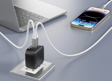 Logo trade corporate gifts picture of: Urban Vitamin Santa Cruz RCS rplastc 70W GAN charger