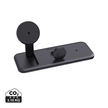 Logo trade corporate gift photo of: Urban Vitamin Torrance 3 in 1 magnetic 15W charger