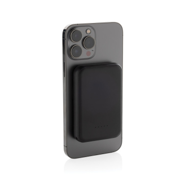 Logo trade promotional gift photo of: Stellar RCS recycled plastic 5000 mah 5W magnetic powerbank