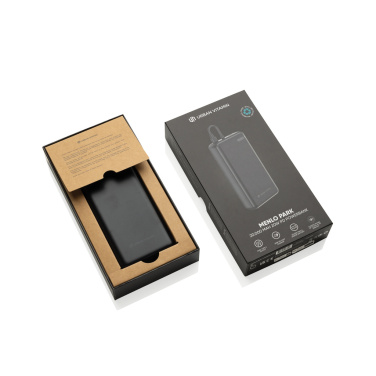 Logo trade business gifts image of: Urban Vitamin Menlo Park RCS rplastic 20,000 20WPD powerbank