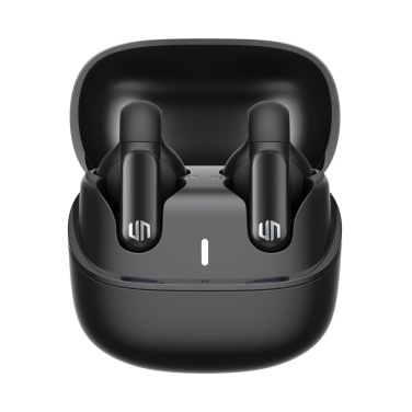 Logo trade business gifts image of: Urban Vitamin Long Beach ENC rplastic wireless earbuds