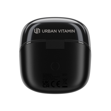 Logotrade promotional product image of: Urban Vitamin Long Beach ENC rplastic wireless earbuds