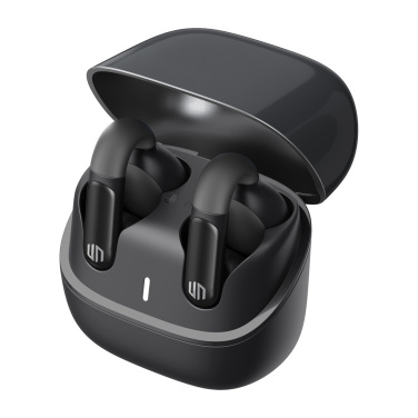 Logo trade business gifts image of: Urban Vitamin Long Beach ENC rplastic wireless earbuds