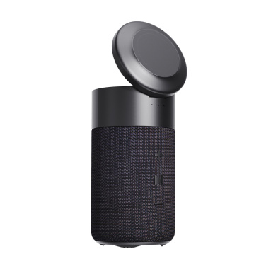 Logo trade business gifts image of: Urban Vitamin Anaheim RCS recycled 10W speaker 15W charger