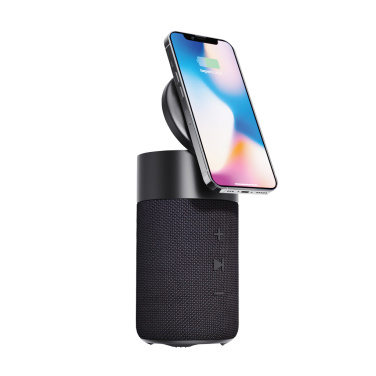 Logotrade promotional product image of: Urban Vitamin Anaheim RCS recycled 10W speaker 15W charger