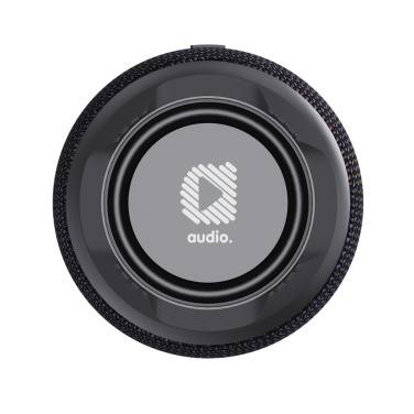 Logo trade promotional giveaways image of: Urban Vitamin Anaheim RCS recycled 10W speaker 15W charger