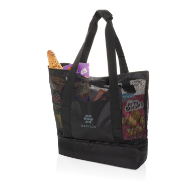 Logotrade promotional gifts photo of: Iqlo Aware™ RPET 2-in-1 cooler tote