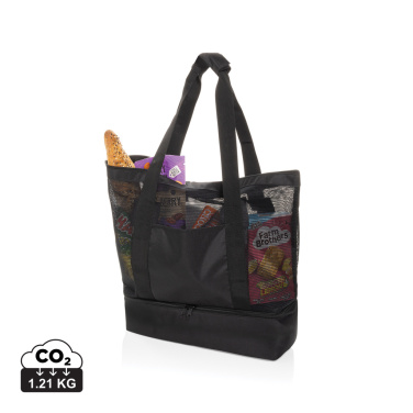 Logo trade promotional gifts image of: Iqlo Aware™ RPET 2-in-1 cooler tote