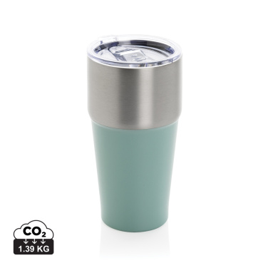 Logotrade promotional gifts photo of: Fluid RCS certified recycled steel tumbler 500ml