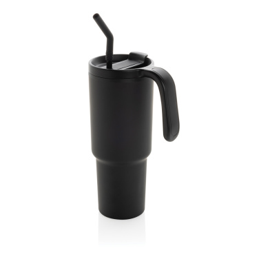 Logo trade promotional gifts image of: Graphic 360 RCS certified recycled steel tumbler 900ml