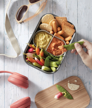 Logo trade corporate gifts image of: Black+Blum Stainless Steel Sandwich Box Large