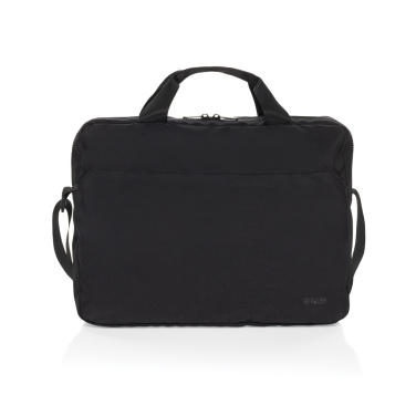 Logo trade promotional merchandise photo of: Swiss Peak Aware™ RPET Essential 15.6 inch laptop bag
