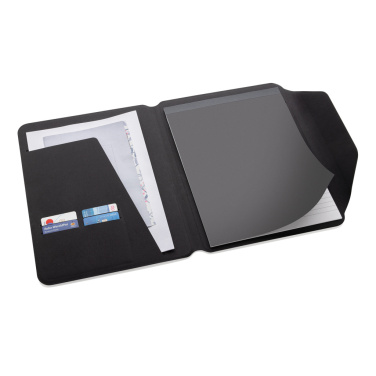 Logotrade promotional giveaways photo of: Teri AWARE™ RPET and walnut A4 portfolio