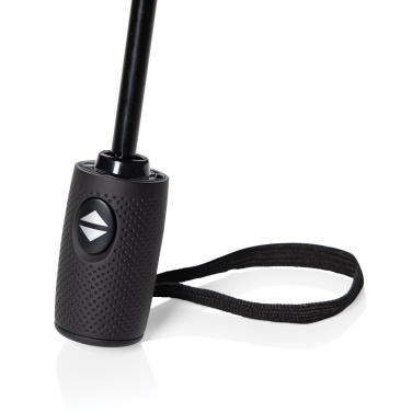 Logo trade corporate gift photo of: Swiss Peak Vito Aware™ RPET 21 inch auto open/close umbrella