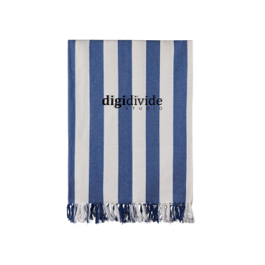 Logo trade promotional giveaways image of: VINGA Ornos GRS recycled cotton hammam towel