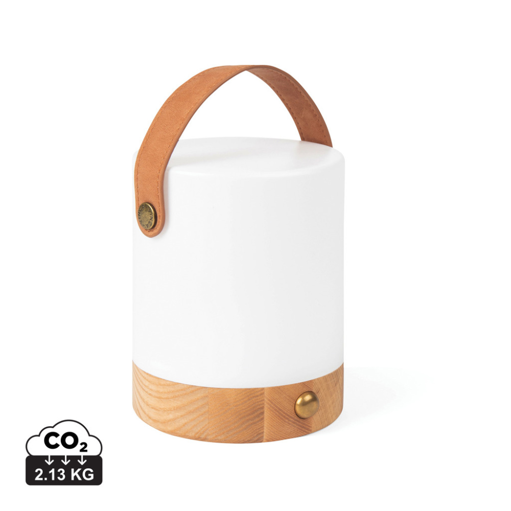 Logo trade corporate gifts image of: VINGA Narni RCS recycled ABS lantern