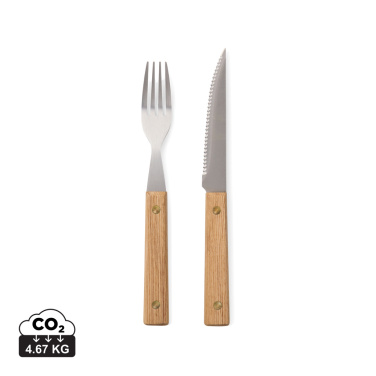 Logotrade corporate gift picture of: VINGA Paso 8 pcs bbq cutlery set
