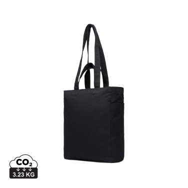 Logo trade promotional gifts image of: VINGA Hilo AWARE™ recycled canvas zip tote