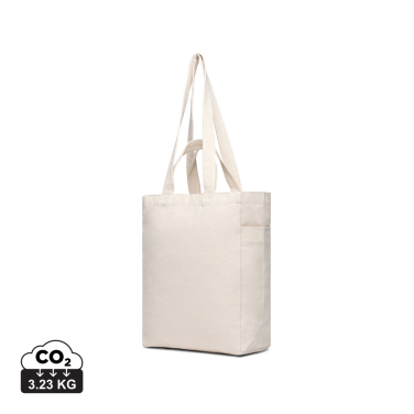 Logotrade promotional gift image of: VINGA Hilo AWARE™ recycled canvas zip tote