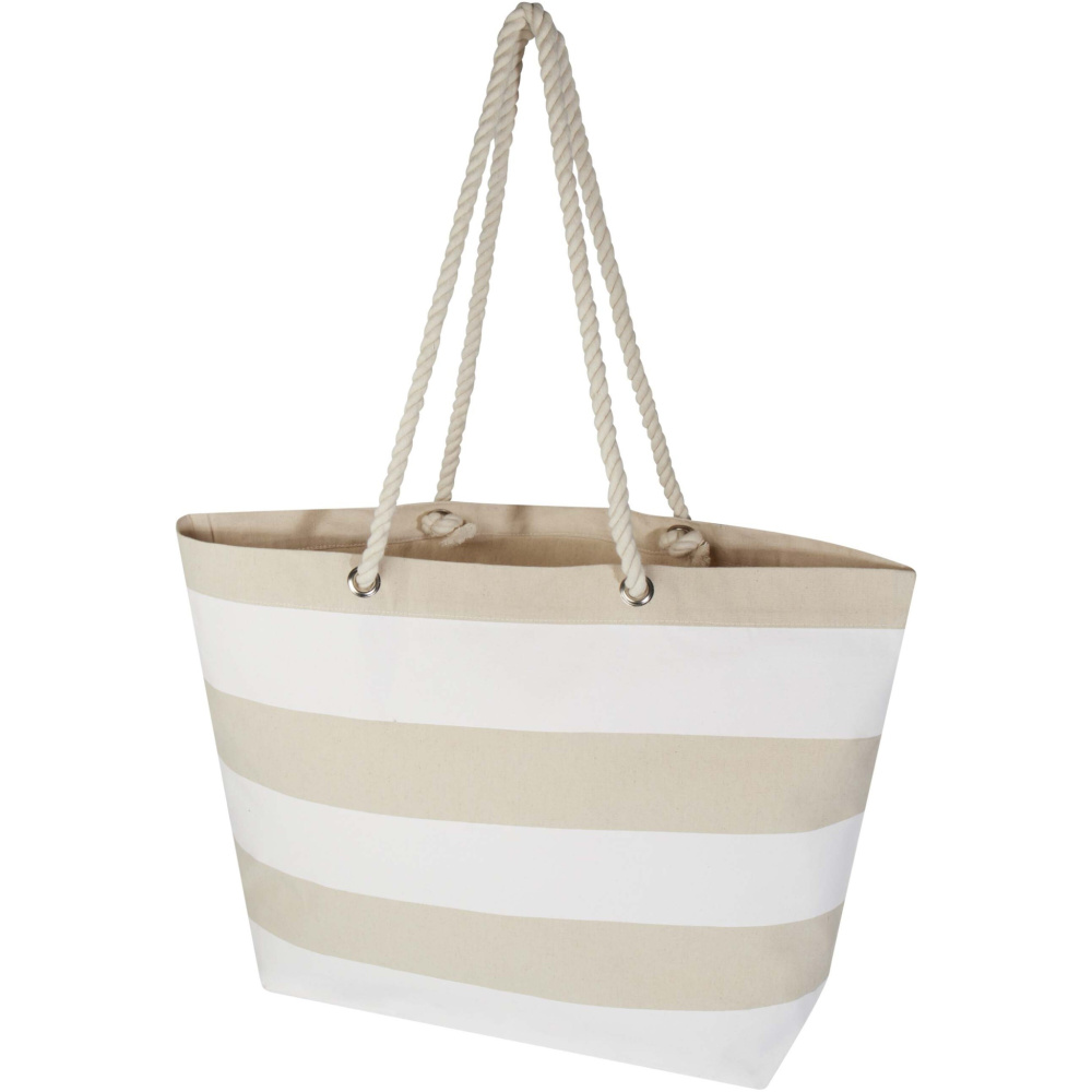 Logotrade promotional gift picture of: Florida 270 g/m² GRS recycled beach tote bag 18L