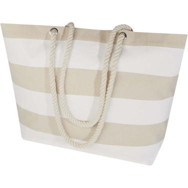 Logotrade promotional giveaway image of: Florida 270 g/m² GRS recycled beach tote bag 18L
