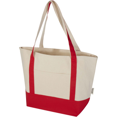 Logotrade promotional gift image of: Sam 320 g/m² GRS recycled cotton tote bag