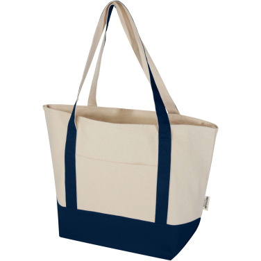Logo trade advertising products picture of: Sam 320 g/m² GRS recycled cotton tote bag