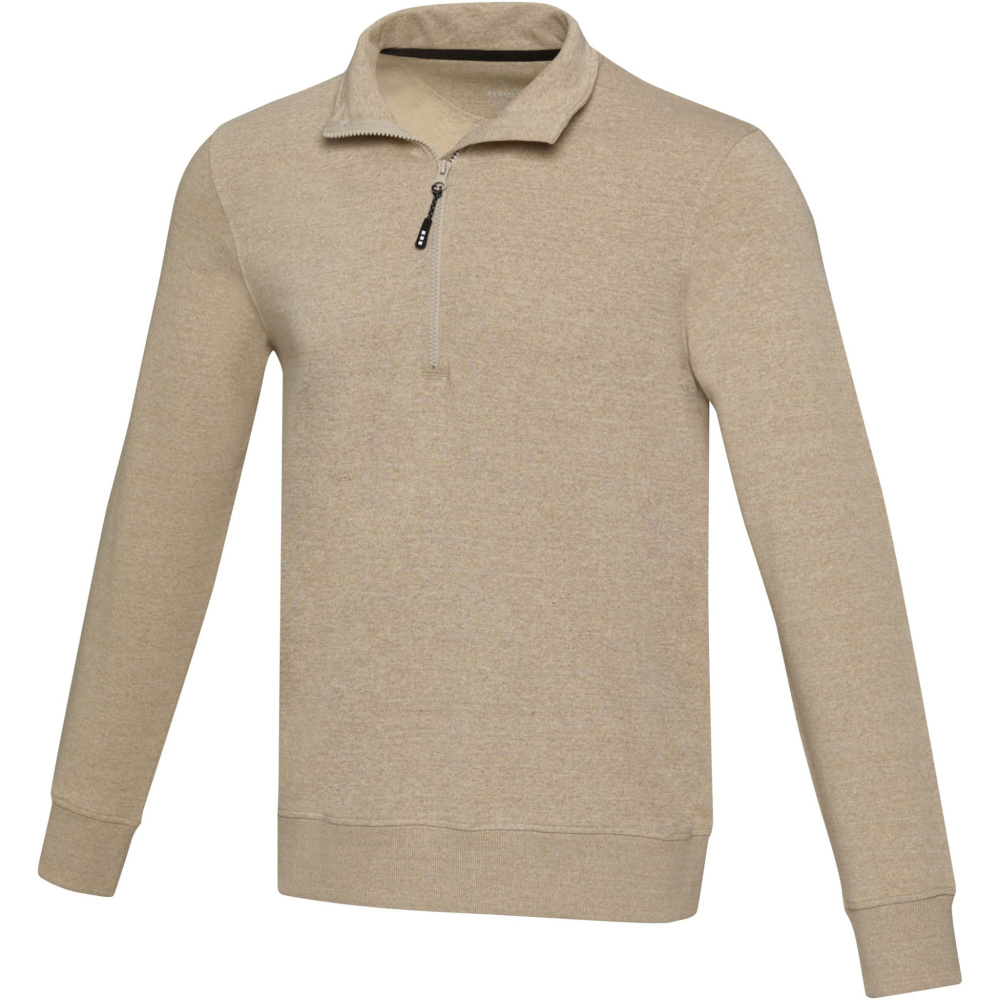 Logotrade advertising product image of: Tin unisex Aware™ recycled quarter zip sweater 