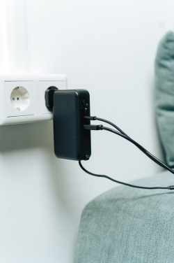 Logo trade corporate gift photo of: Urban Vitamin Eureka hybrid GANcharger 10000mah powerbank65W