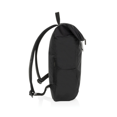 Logo trade promotional gift photo of: Swiss Peak Aware™ RPET Leonard 15.6 inch laptop backpack