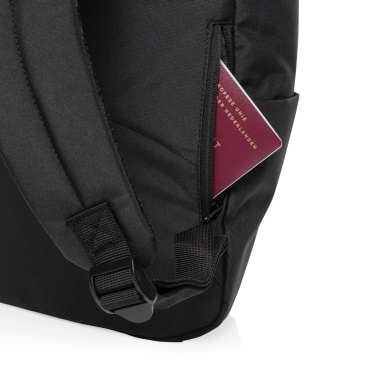 Logotrade promotional merchandise picture of: Swiss Peak Aware™ RPET Leonard 15.6 inch laptop backpack