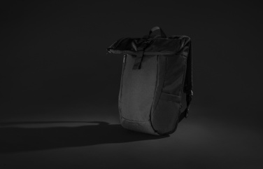 Logo trade promotional giveaways image of: Swiss Peak Aware™ RPET Leonard 15.6 inch laptop backpack