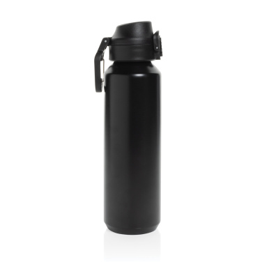 Logotrade promotional items photo of: Via RCS Re-steel lockable sport bottle 600ML