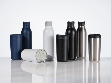 Logotrade promotional merchandise photo of: Avira Alok RCS re-steel 360 waterbottle 600ML