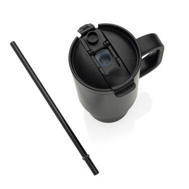 Logo trade corporate gift photo of: Cruiser RCS recycled Leakproof Compact Tumbler 480ML