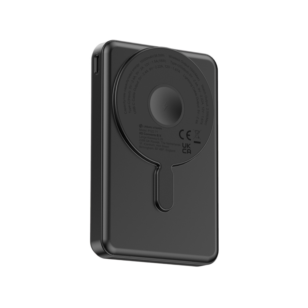 Logotrade promotional gift image of: Urban Vitamin Delano 5in1 10,000mah 20WPD magnetic powerbank