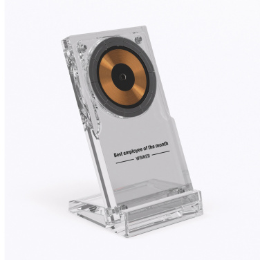 Logo trade promotional merchandise photo of: Magcharge 15W magnetic wireless charging stand