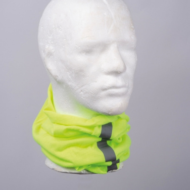 Logo trade promotional merchandise photo of: Scarf with reflective stripes Treviso