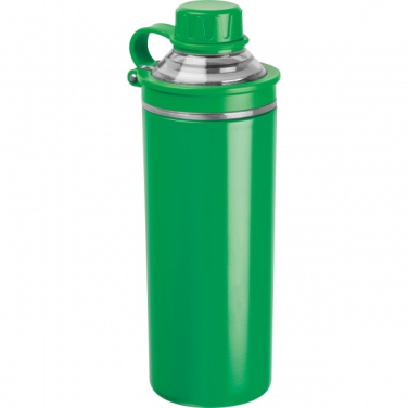 Logo trade promotional giveaway photo of: Double-walled stainless steel bottle Monza