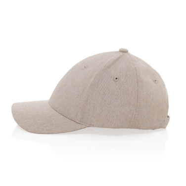 Logo trade promotional product photo of: Milo AWARE™ recycled heather 6 panel cap 200gr