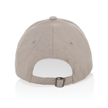 Logotrade promotional gifts photo of: Milo AWARE™ recycled heather 6 panel cap 200gr