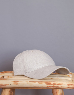 Logo trade promotional products picture of: Milo AWARE™ recycled heather 6 panel cap 200gr