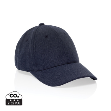 Logotrade promotional giveaway picture of: Milo AWARE™ recycled heather 6 panel cap 200gr