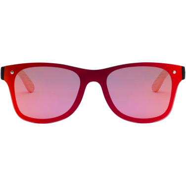 Logo trade promotional items picture of: Tan sunglasses with bamboo temples