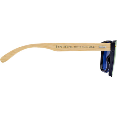 Logotrade promotional items photo of: Tan sunglasses with bamboo temples